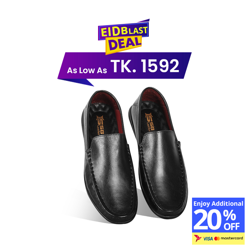 Premium Polish Shine Leather Casual Shoes for Men SB-S1117
