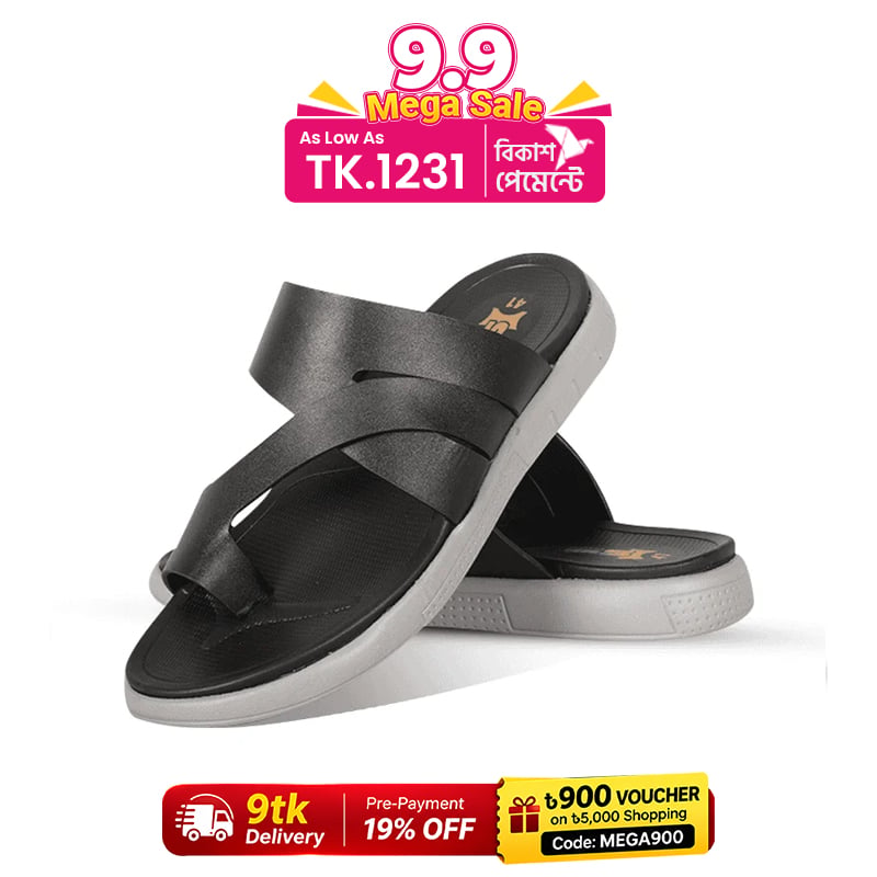 Genuine Leather Sandal For Men SB-S1118