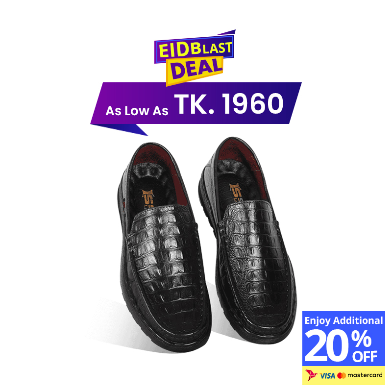Luxury Crocodile Pattern Leather Casual Shoes SB-S1120