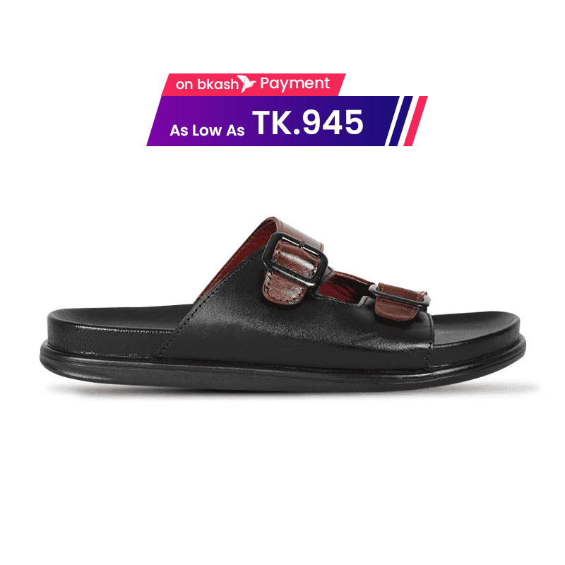 Double-Buckle Slide Sandal For Men SB-S1123