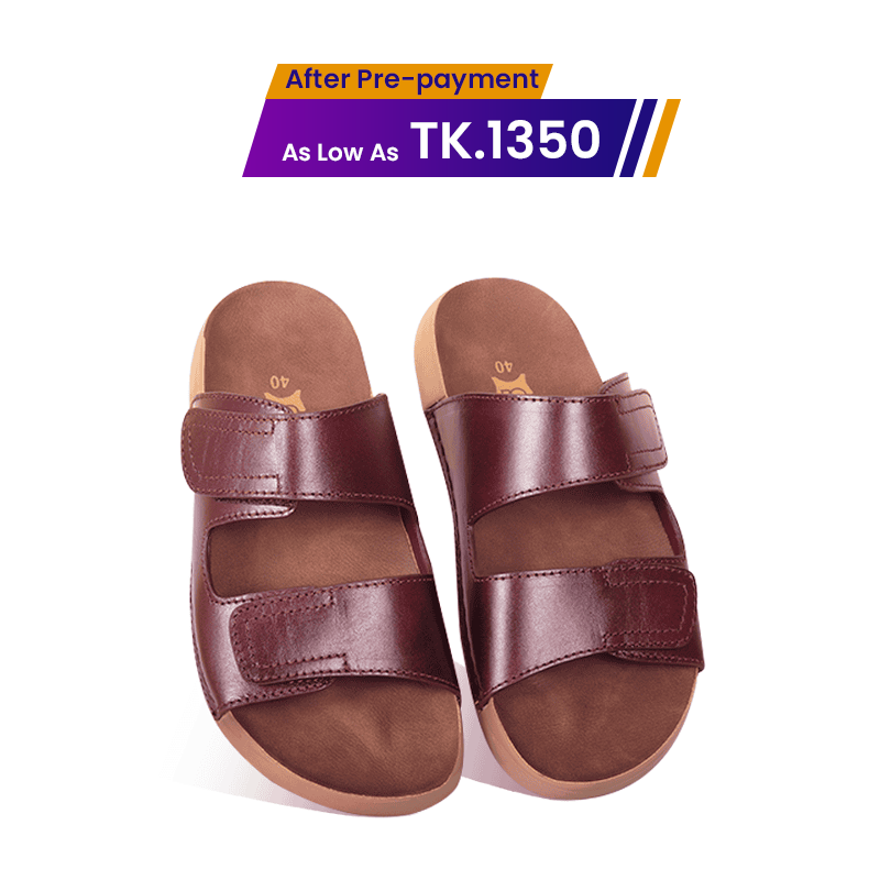 Double-Buckle Slide Sandal For Men SB-S1125