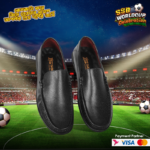 Snake Pattern Leather Casual Loafer Shoes SB-S1128