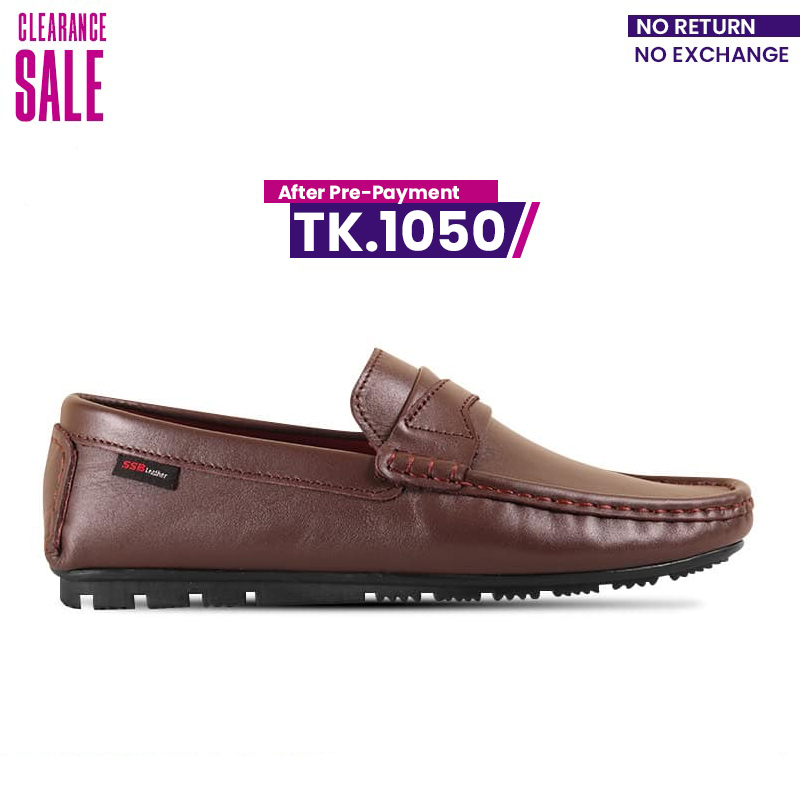 Elegance Medicated Leather Loafers SB-S496