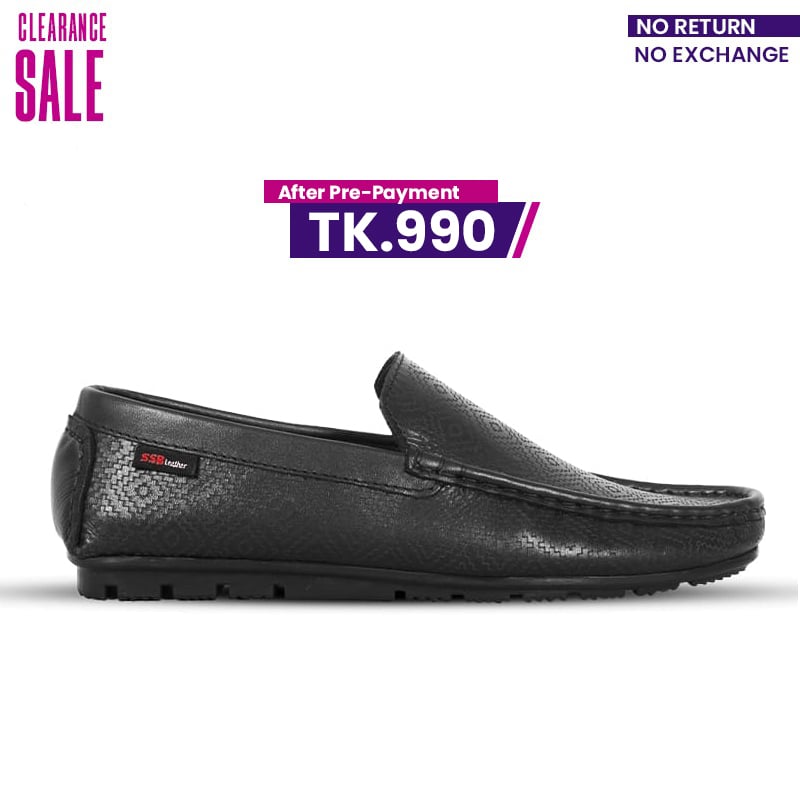 Elegance Medicated Leather Loafers SB-S538