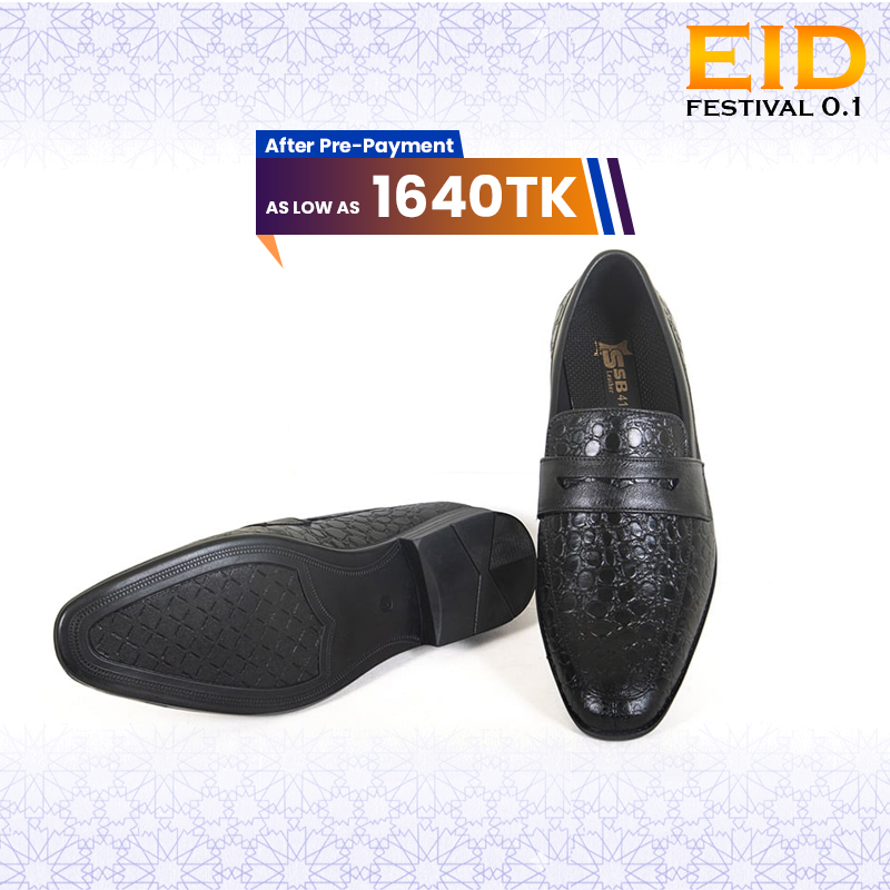 Leather Penny Formal Shoes For Men SB-S555