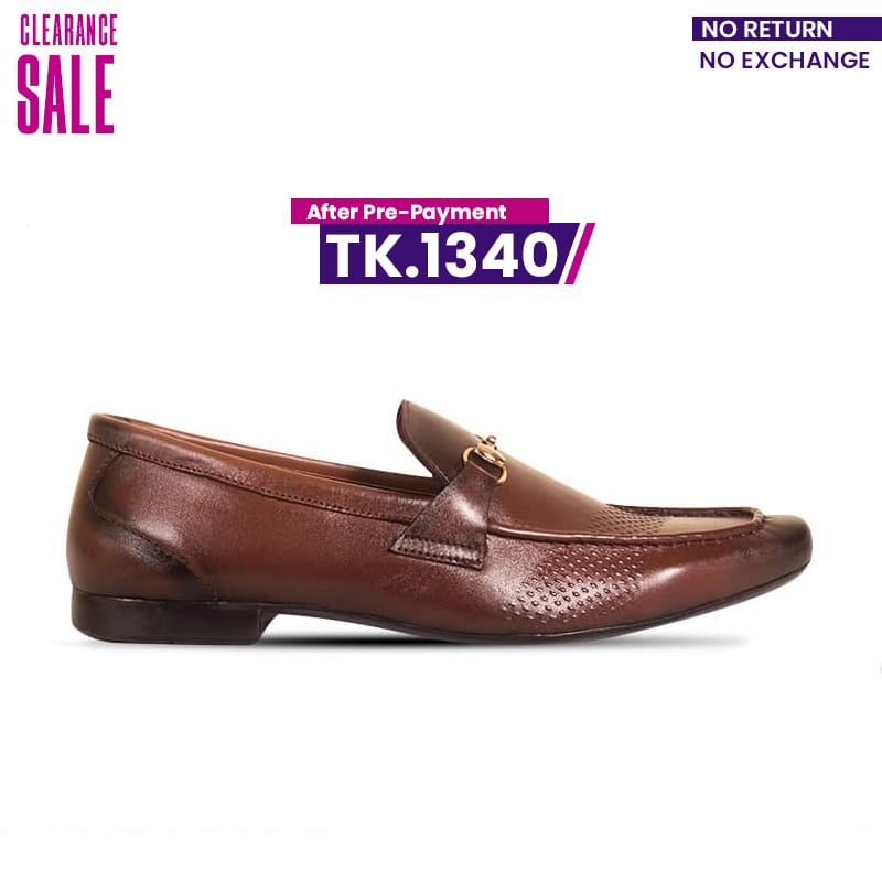 Leather Penny Formal Shoes For Men SB-S718