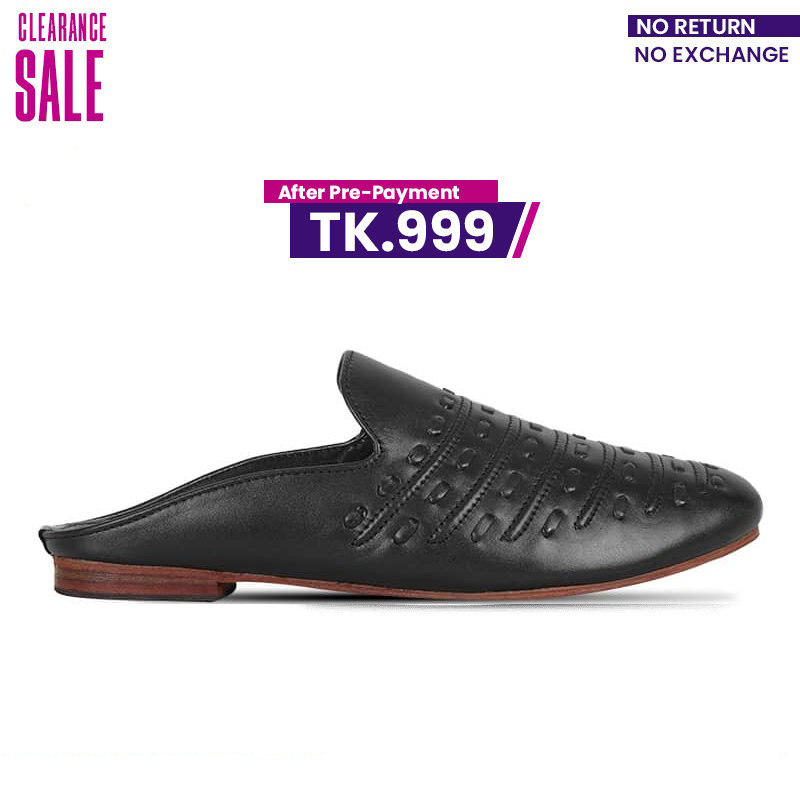 Braided Design Leather Half Shoes For Men SB-S888