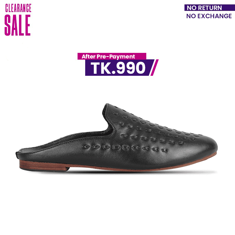 Braided Design Leather Half Shoes For Men SB-S889
