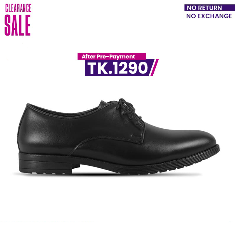 Classic Black Derby Formal Shoes For Men SB-S933