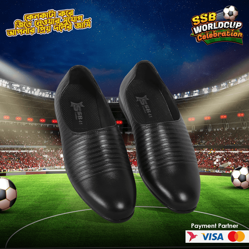 Classic Black Formal Slip-On shoes For Men SB-S935