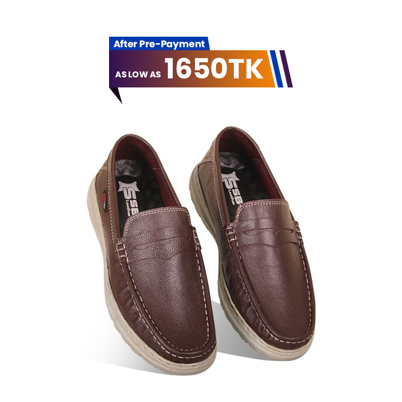Casual Comfort Leather Loafer Shoes For Men SB-S946