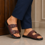 Double-Buckle Slide Sandal For Men SB-S1103