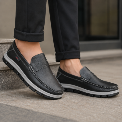Casual Comfort Leather Shoes For Men SB-S1114