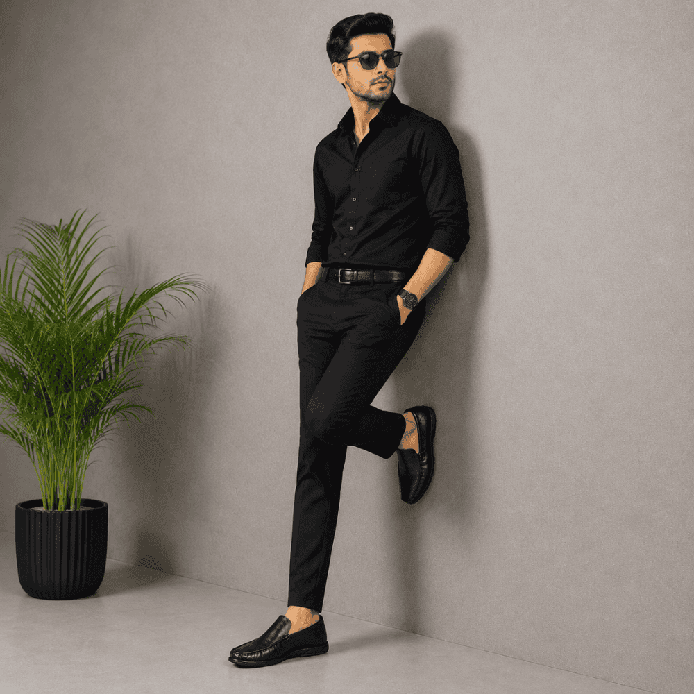 Premium Polish Shine Leather Casual Shoes for Men SB-S1117