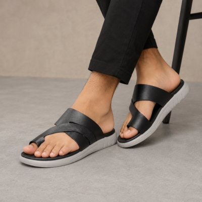 Genuine Leather Sandal For Men SB-S1118