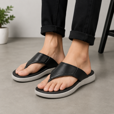 Genuine Leather Sandal For Men SB-S1111