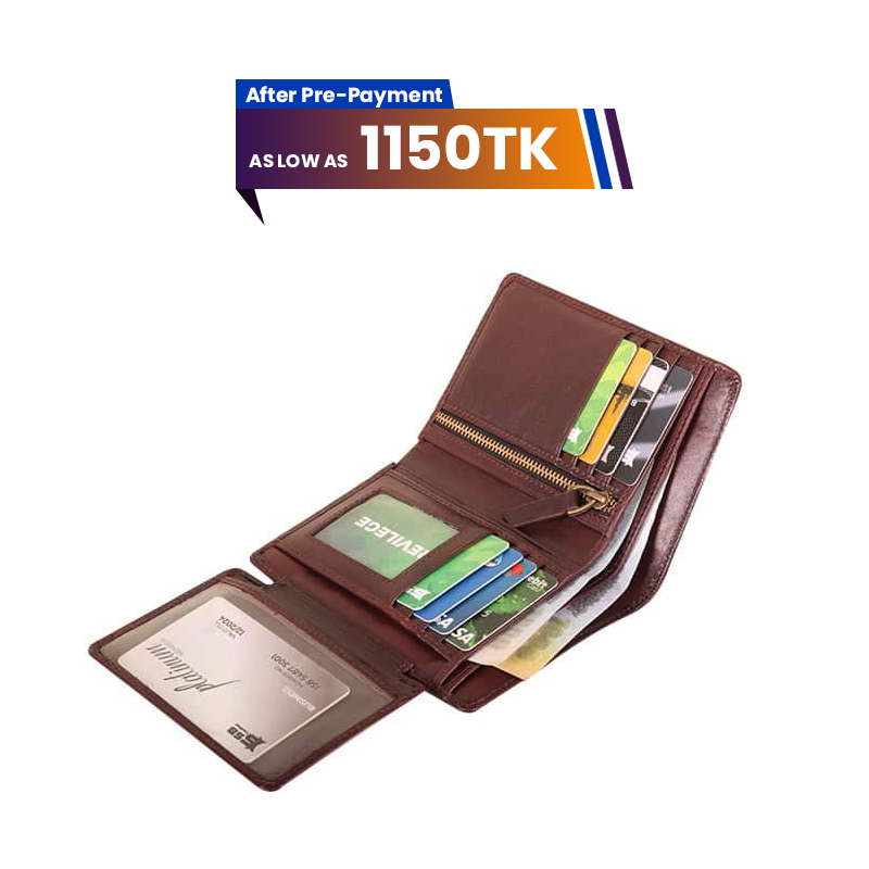 Agun Multifunctional Leather Wallet SB-W237