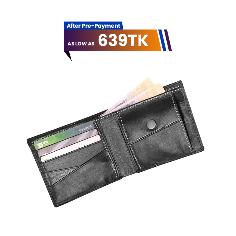 Classic Leather Bi-Fold Wallet SB-W240