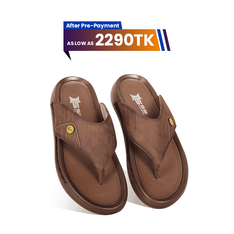 Genuine Leather Sandal For Men SB-S1075