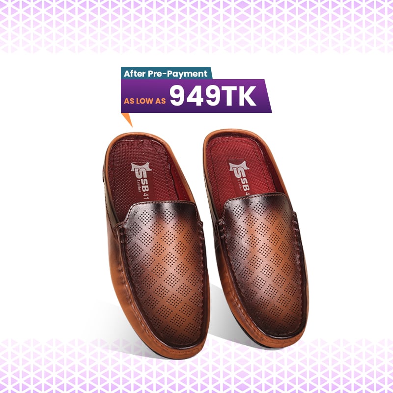 Leather Half Loafer For Men SB-S1092