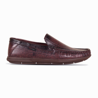 Crocodile Pattern Leather Loafer SB-S1113