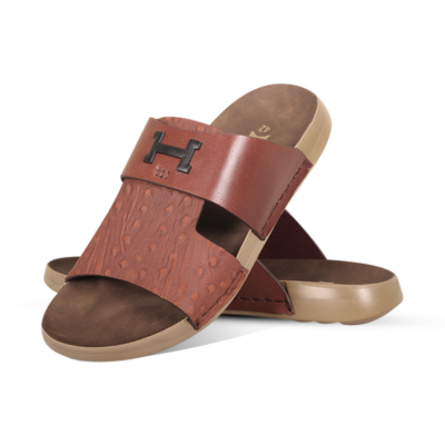 Leather Slide Sandal For Men SB-S1127