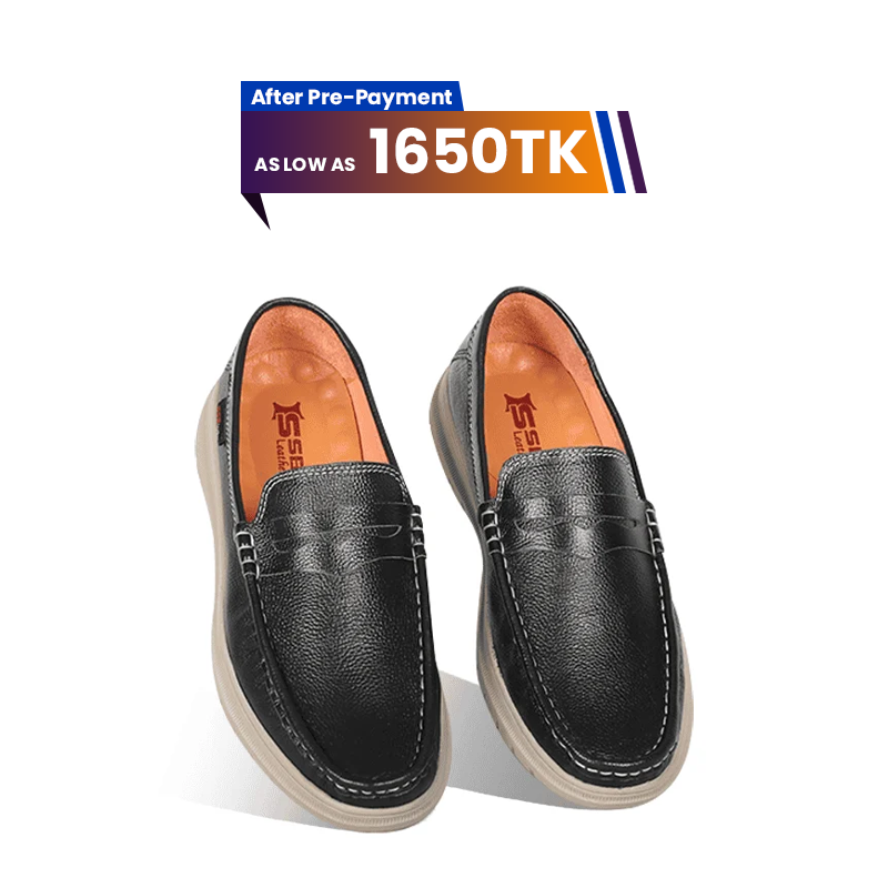 Casual Comfort Leather Loafer Shoes For Men SB-S642 | Premium