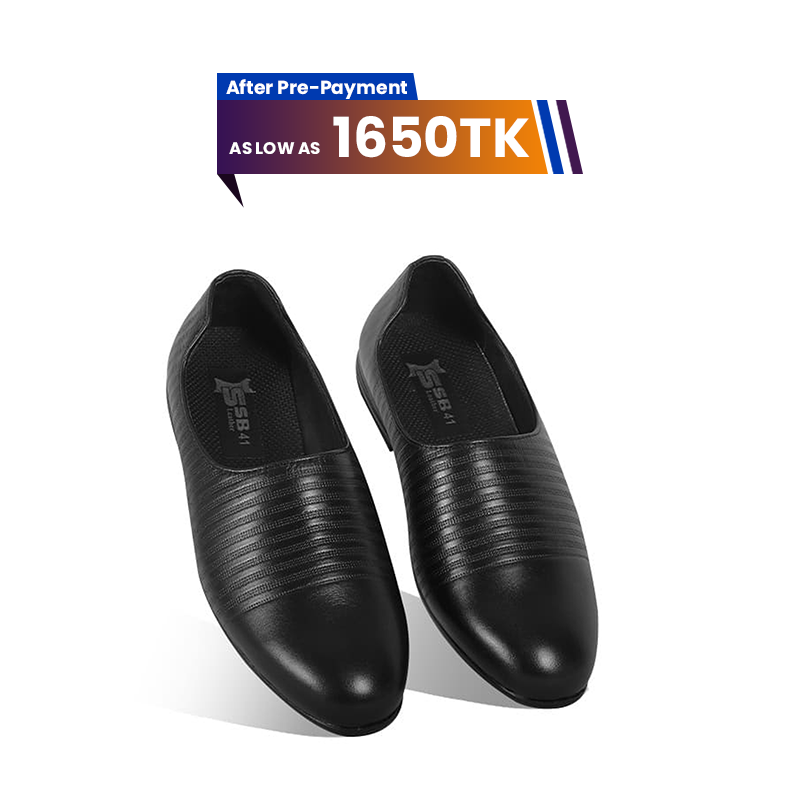 Classic Black Formal Slip-On shoes For Men SB-S935