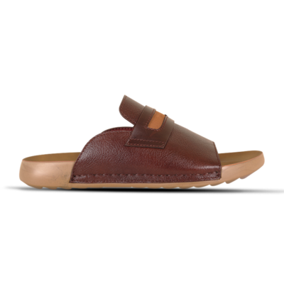 Leather Slide Sandal For Men SB-S1131