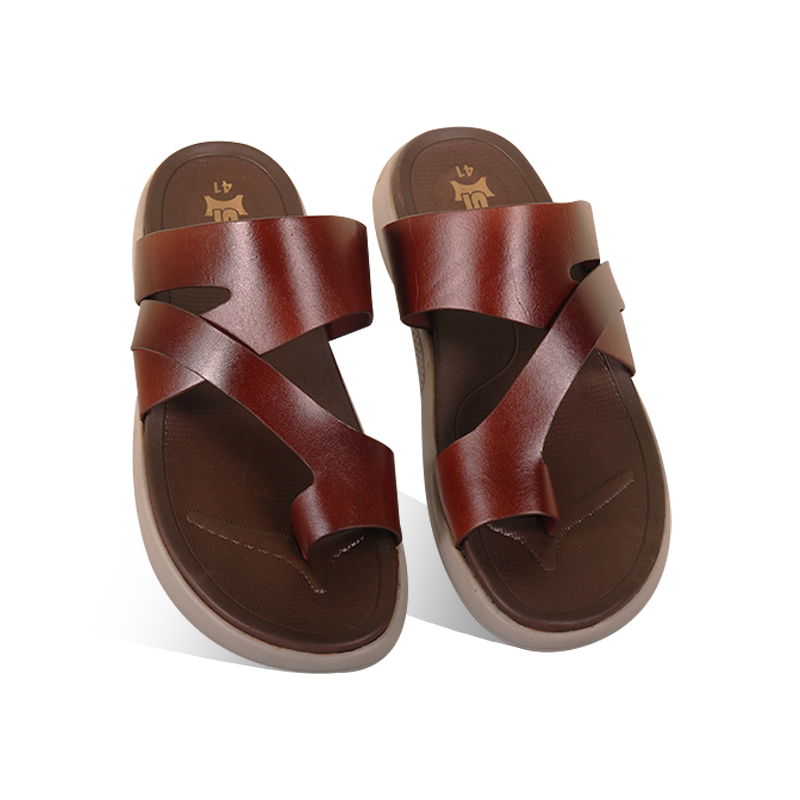 Genuine Leather Sandal For Men SB-S1130