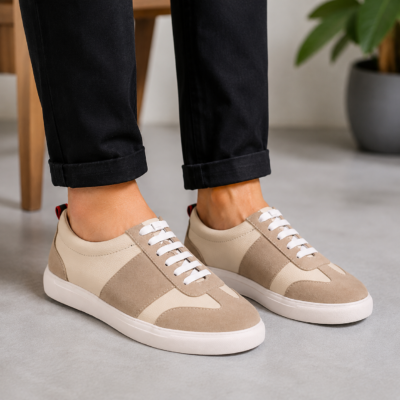 Monfia Men’s Original Leather Sneaker MF25 - Image 2