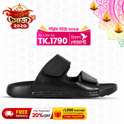 Double-Buckle Slide Sandal For Men SB-S1129