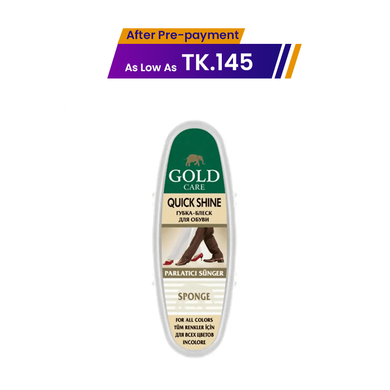 Gold Care Quick Shine Sponge For All Colors