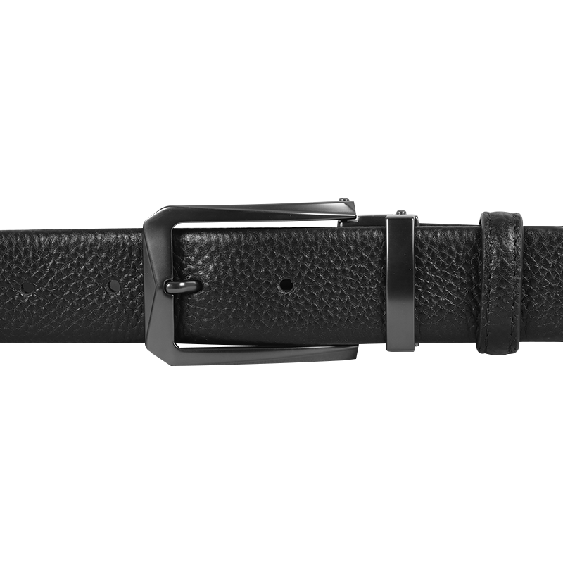 Genuine Pebbled Leather Belt For Men SB-IB098