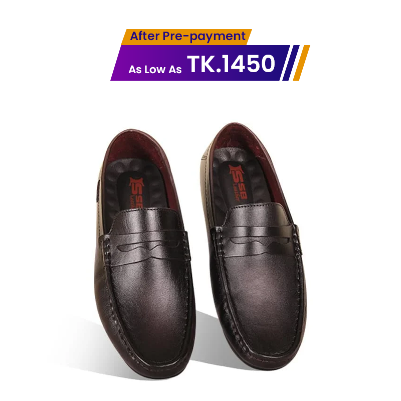 Antique Leather Loafer For Men SB-S1099