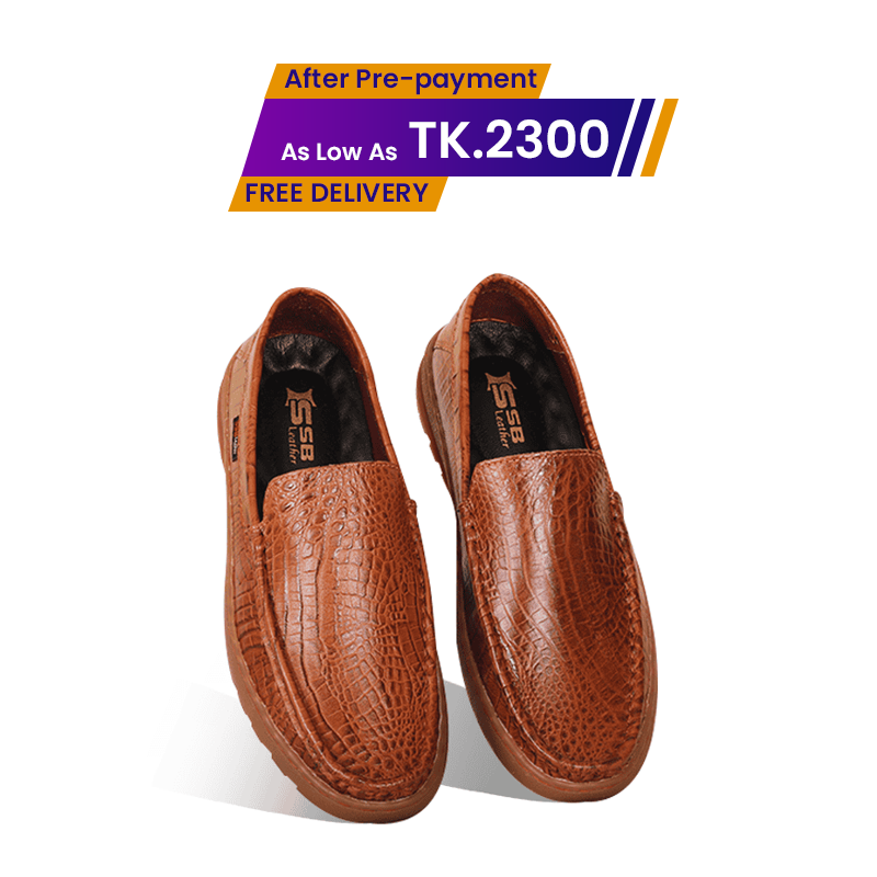 Luxury Crocodile Pattern Leather Casual Shoes SB-S1116