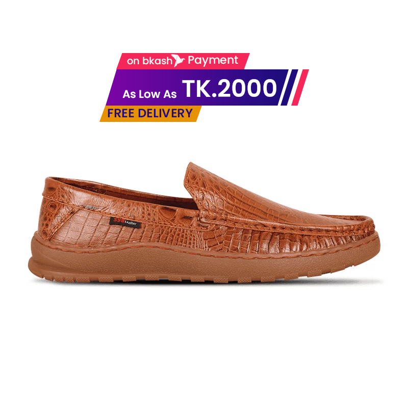 Luxury Crocodile Pattern Leather Casual Shoes SB-S1116