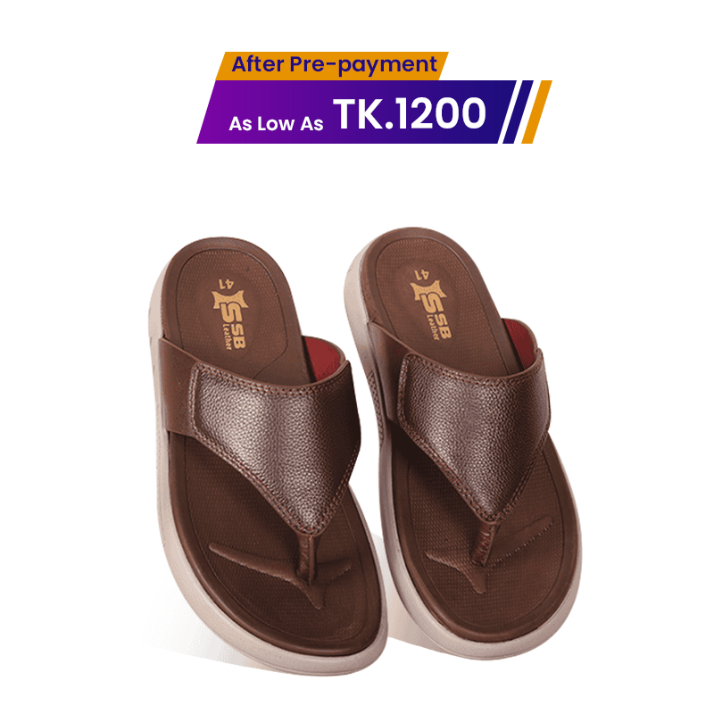 Genuine Leather Sandal For Men SB-S1124
