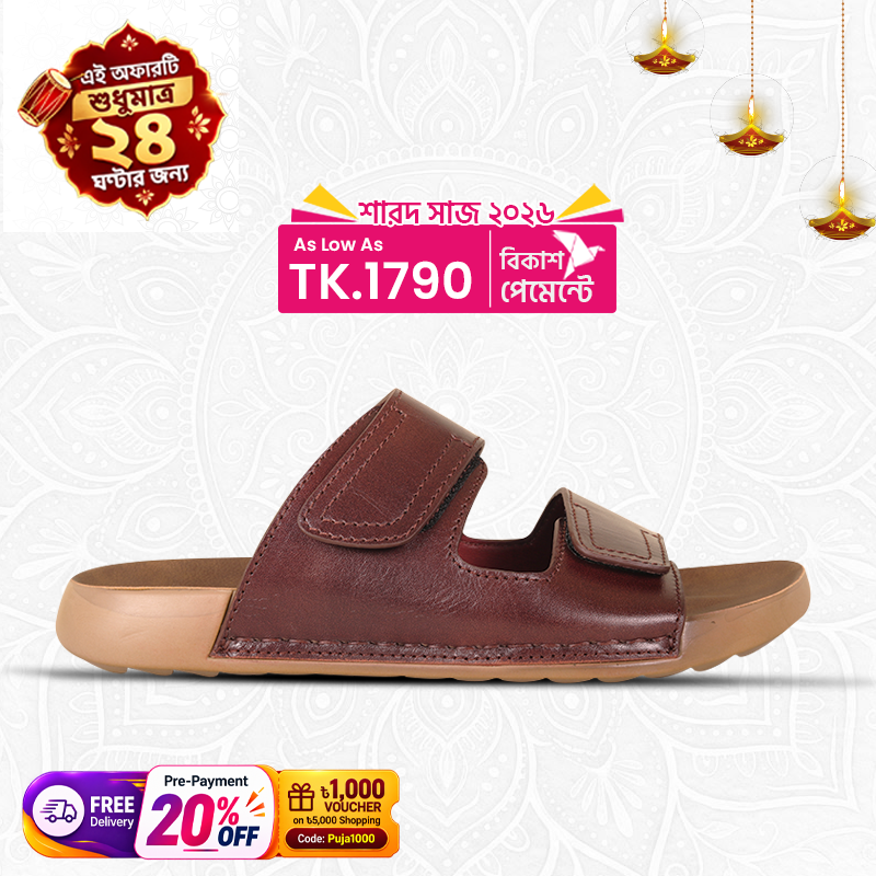 Double-Buckle Slide Sandal For Men SB-S1125
