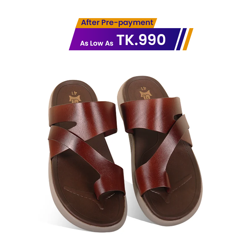 Genuine Leather Sandal For Men SB-S1130