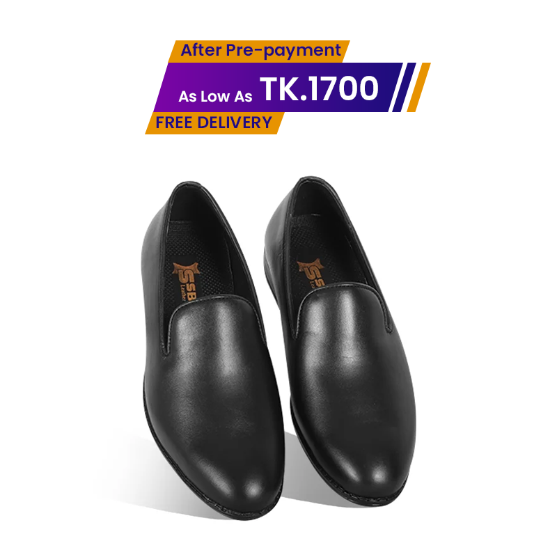 Black Slip-On Shoes For Men SB-S1133