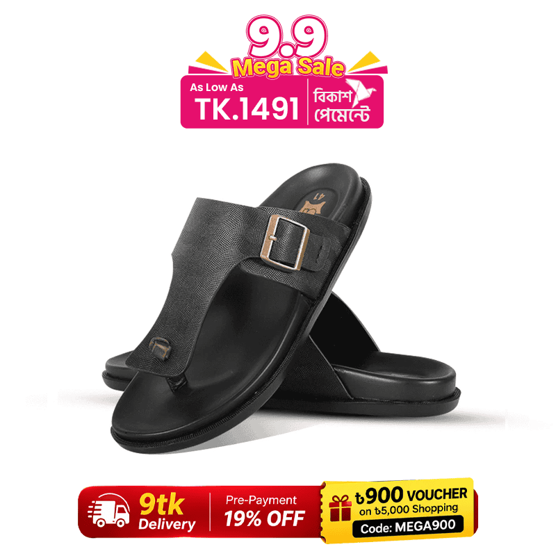 Genuine Leather Sandal For Men SB-S1140