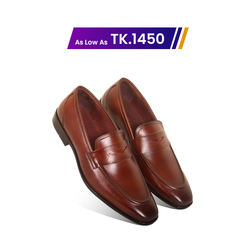 Penny Loafer Leather Shoe for Men SB-S534 | Premium