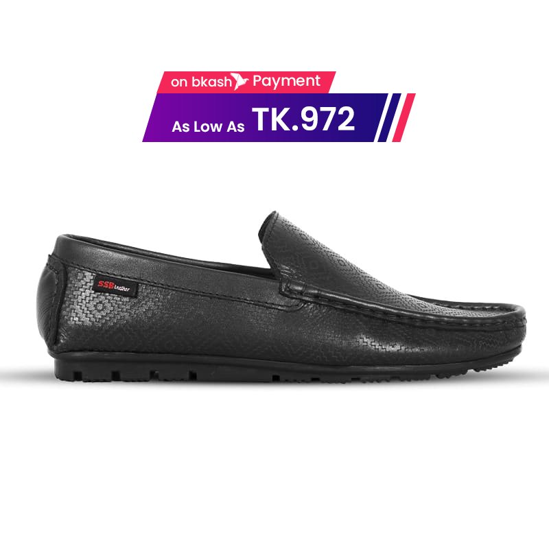 Elegance Medicated Leather Loafers SB-S538