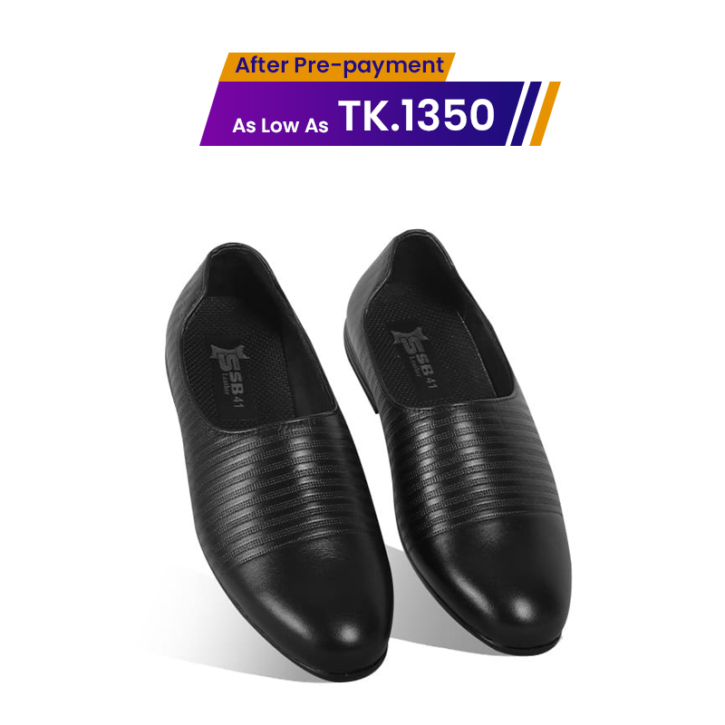 Classic Black Formal Slip-On shoes For Men SB-S935