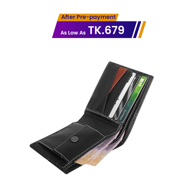Classic Leather Bi-Fold Wallet SB-W240