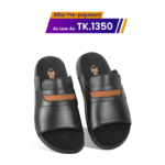 Leather Slide Sandal For Men SB-S1134