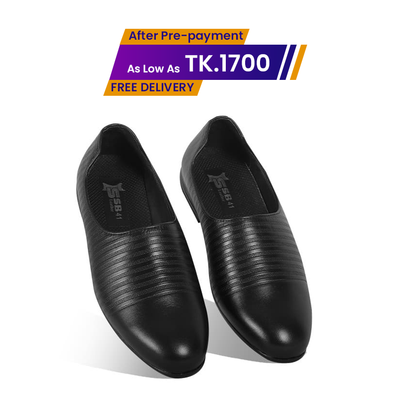 Classic Black Formal Slip-On shoes For Men SB-S935