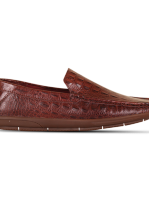 Crocodile Pattern Leather Casual Loafer Shoes SB-S1147