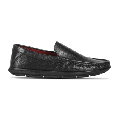 Crocodile Pattern Leather Casual Loafer Shoes SB-S1148
